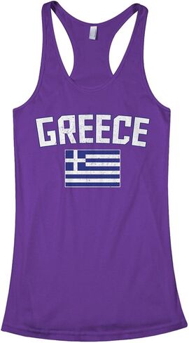 ThreadRock Women's Women's Flag Flag Racerback Tank Top in Kuwait