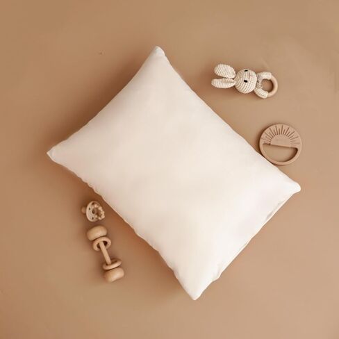 Konssy Toddler Pillowcase 2 Pack ، علبة وسادة صغيرة مطوية للسيد ، لوسادة 13x18 ، وسادة أطفال مريحة مع إغلاق المظروف (تزدهر ، توفي) in Kuwait