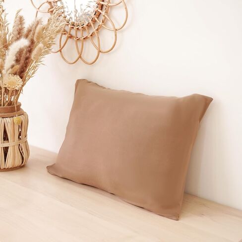 Konssy Toddler Pillowcase 2 Pack ، علبة وسادة صغيرة مطوية للسيد ، لوسادة 13x18 ، وسادة أطفال مريحة مع إغلاق المظروف (تزدهر ، توفي) in Kuwait