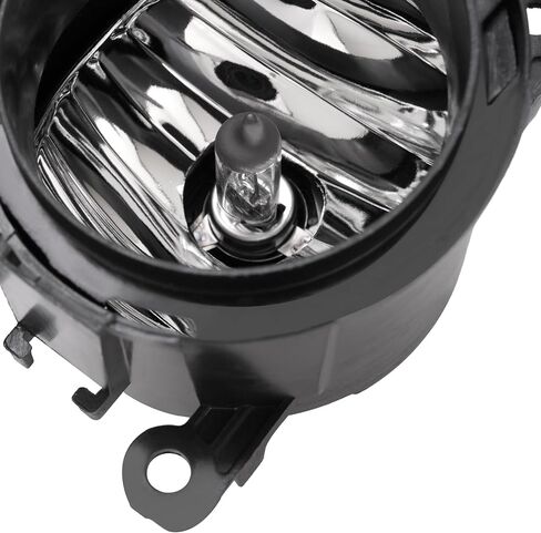 KUAFU Pair Fog Light Compatible with 2012-2015 Honda Pilot EX-L/EX/LX/SE Sport Utility 4-Door Bumper Fog Lamp w/Bulbs Replacement for AC2592111 Plastic + Glass Clear Lens Driver & Passenger Side in Saudi Arabia