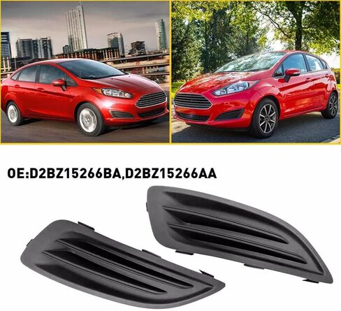 1 زوج من إطار إطار الضباب الأمامي للضباب لفورد فييستا 2014-2019 يحل محل D2BZ15266AA ، D2BZ15266BA in Saudi Arabia