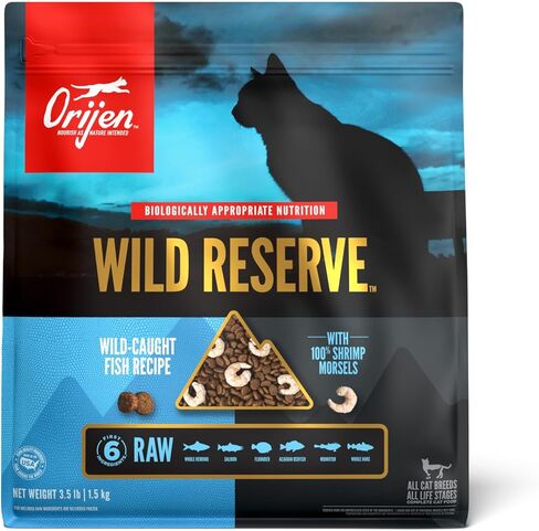 Orijen Wild Reserve وصفة السمك الدجاج والبري in Kuwait