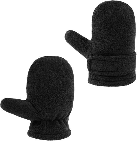 RAOEXI Toddler Infant Winter Mittens Lined with Fleece Easy-on Baby Boy Girls Warm Gloves Outdoor in Saudi Arabia