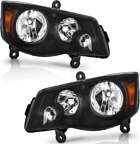for 2011-2020 Dodge Grand Caravan Headlights Assembly Compatible with 2008-2016 Chrysler Town Country Headlamp Replacement Headlight in Saudi Arabia