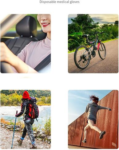 Inogih Womens Sun Gloves Cotton Full-Pinger UV Protection Touchnen Drivehes Ladings لركوب الدراجات الرياضية في الهواء الطلق in Kuwait
