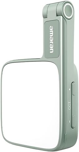 Amaran Go Magnety Selfie Phone Light ، متوافق مع مغناطيس Magsafe & Qi2 ، مصدر مصباح LED مزدوج مع ضوء مرآة قابل للتعديل و CCT (2700k-6500k) ، لالتقاط صور شخصية ، مكياج ، وإنشاء المحتوى (الفحم) in Kuwait