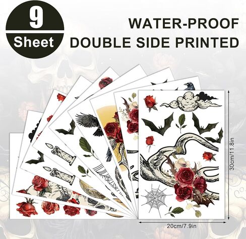 9 Sheet Fall Sunflower Window Clings Hanging Maple Leaves Flower Vine Window Stickers Double-Side Floral Glass Decals for Autumn Thanksgiving Home Harvest Party Shop Display Decoration in Saudi Arabia