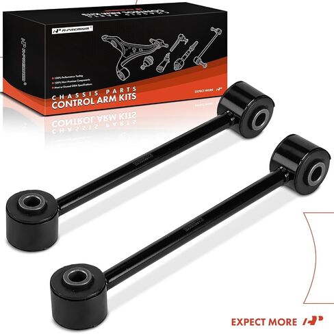 A-Premium 2 X Front Sway Bar Links Bar Bar Bar ، متوافقة مع سلسلة Jeep WK Grand Cherokee 2005-2010 ، Commander Series 2006-2010 in Saudi Arabia