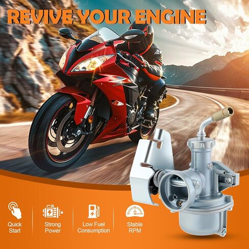 15003-1694 Carbretor Carb متوافق مع 2002-2020 Kawasaki KLX110 KLX 110 محرك متوافق مع سوزوكي DRZ110 in Saudi Arabia