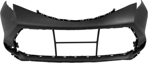 BUMPERS THAT DELIVER - Primered, Front Bumper Cover Fascia Compatible with 2021 2022 2023 2024 2025 Toyota Sienna 21 22 23 24 25, TO1000468 in Saudi Arabia