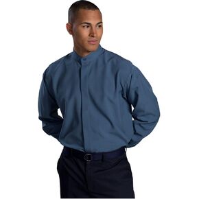 Edwards Garment Men's Big and Tall Banded Collar Shirt in Kuwait