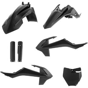 Acerbis Full Plastic Kit Black for KTM 65 SX 2016-2018 in Saudi Arabia