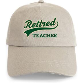 CafePress Retired Teacher Gift Cap Unique Adjustable Baseball Hat in Kuwait