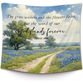 XLDLIOO Christian Easter The Lamb of God Wall Tapestry, Bible Verse John 1:29 Wall Tapestry Hanging for Bedroom, Rustic Spring Tapestries Wall Decor Art for Prayer Room Church Living Room 60x50in in Kuwait