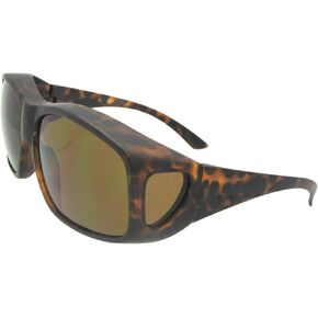 Extra Large Wrap Around Non-Polarized Fit Over Sunglasses for Men and Women with UV Protection Style F19 in Saudi Arabia