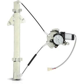 A-Premium Electric Power Window Regulator with Motor Compatible with Eagle Summit & Mitsubishi Mirage 1989 1990 1991 1992 Sedan, Front Right Passenger Side in Kuwait