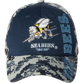 Artisan Owl Officially Licensed Seabees Can Do Embroidered Baseball Cap in Saudi Arabia