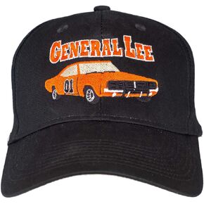 Dukes of Hazzard The Black Baseball Cap Hat (Adult, Adjustable) in Saudi Arabia