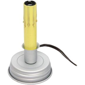 Cleveland Vintage Lighting CLV102 Canning Lid W.Candlestick Up, Small, Multicolor in Saudi Arabia