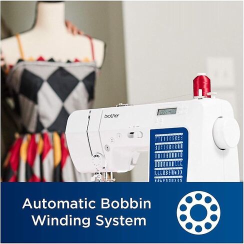 Brother CS7000X Computerized Sewing and Quilting Machine, and 5300A Hard Plastic Storage and Carry Case, SASEW6 Premium Sewing Thread 6-Pack Included in Saudi Arabia