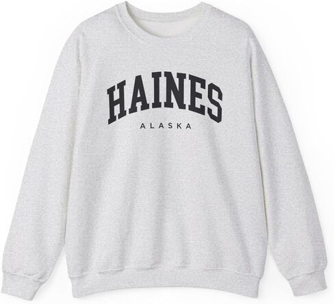 Haines Alaska Adult Unisex Crewneck Sweatshirt in Saudi Arabia