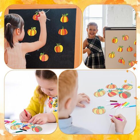 30 Pcs Outer Space Crafts Color Your Own Space Magnets DIY Coloring Magnet Cutouts Kits for Creature Birthday Gifts Party Favor in Saudi Arabia