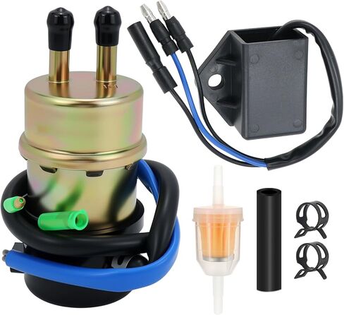 49040-1055 Electric Fuel Pump Fit for Kawasaki Mule 3000 3010 3020 2520 2500 2510 1000 with 27034-1053 Fuel Pump Cut Off Relay in Saudi Arabia