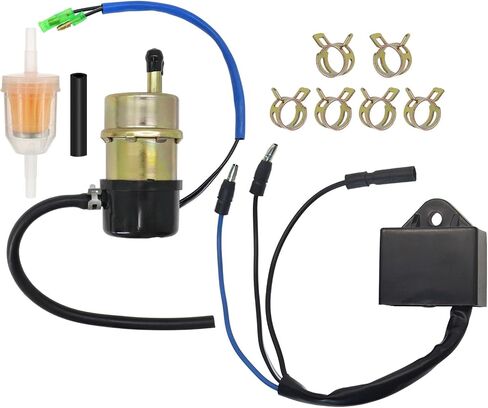 49040-1055 Electric Fuel Pump Fit for Kawasaki Mule 3000 3010 3020 2520 2500 2510 1000 with 27034-1053 Fuel Pump Cut Off Relay in Saudi Arabia