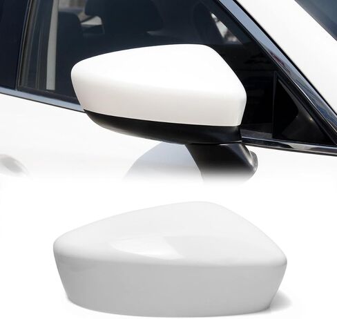 غطاء غطاء مرآة المرآة الخلفية للسيارة لـ Mazda 6 2014-2016 Covers (Gray ، يسار) in Kuwait