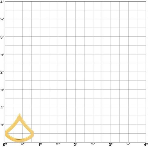 Army chevron rank gold plated: Enlisted: PFC E-3 PV3 Priced per pair in Saudi Arabia