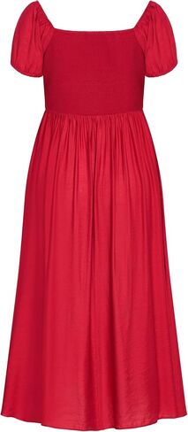City Chic Women's Plus Size Dress - Abbigail Split Maxi in Saudi Arabia