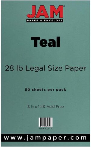 LUXPaper 8.5" x 14" Paper | Legal Size | White Linen | 80lb. Text | 50 Qty in Saudi Arabia