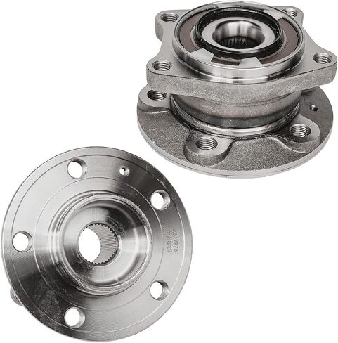 Detroit Axle - AWD Pair Beal Wheel Hubs For 2003-2014 Volvo XC90 2 Wheel Hub Bearings Assembly 2004 2005 2007 2007 2008 2010 2012 2013 2013 استبدال [ABS Model] in Saudi Arabia