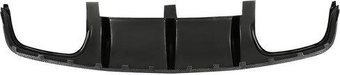 KUAFU Rear Bumper Diffuser Compatible with 2008-2011 Mercedes Benz W204 C180 C200 C250 C300 C350 Sport C63 AMG Spoiler Wing Big Shark Fin Carbon Fiber Color in Saudi Arabia