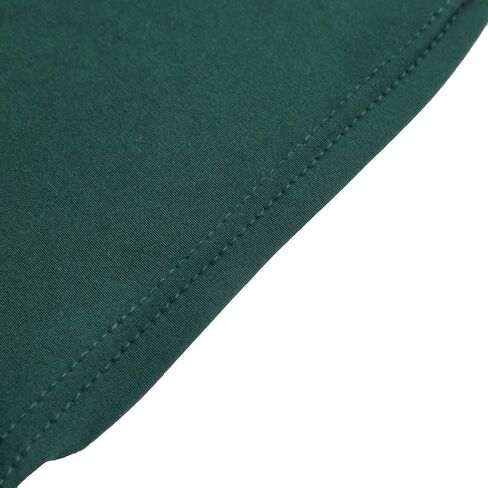 efavormart 100 PCS Hunter Green Stepranty Spandex Croach Croach Coards for Party Dining Banquet Outdoor Event Covering Sludings in Kuwait
