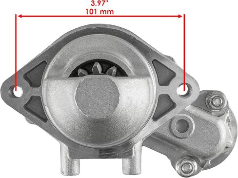Caltric Starter Compatible with John Deere AUC12593 MIA11257 New 12V 10Teeth in Saudi Arabia
