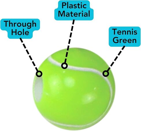 Iconikal 240-Count Acrylic Beads, 12mm Round Plastic Craft Beads for Bracelets, Necklaces, Keychains & Lanyards (Softball) in Kuwait