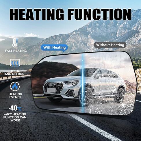 يمين الزجاج المرآة الساخنة لائحة لتشيفي ماليبو 2016 2017 2018 2019 2020 2021 ، استبدال مرآة الركاب مع لوحة الدعم in Kuwait