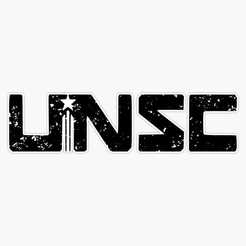 Unsc Sticker Bumper Sticker Vinyl Decal 5" in Saudi Arabia