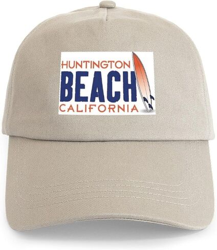 Cafepress Huntington Beach Cap Cap قابلة للتعديل in Kuwait