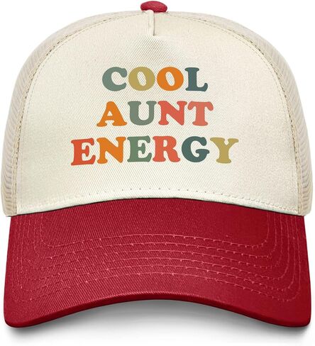 Cool Aunt Energy Hat Funny Trucker Hats Men Baseball Caps Funny Birthday Gifts in Kuwait