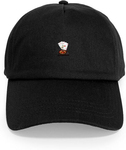 CafePress Casino Cards, Roulette, Dice, with Lady Luck Cap Adjustable Baseball Cap in Saudi Arabia