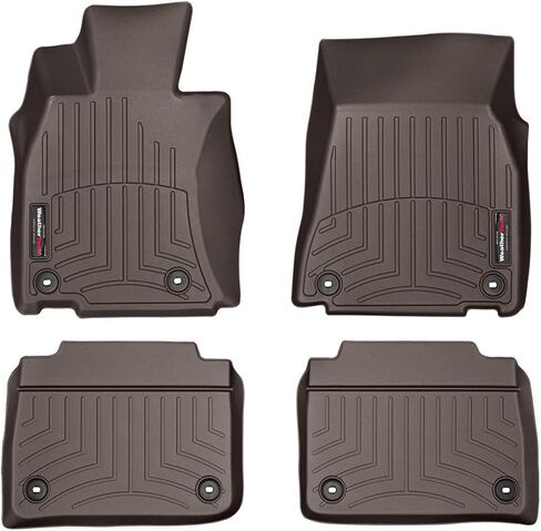 Weathertech مخصص FIRELLOLERS لوكزس LS-الصف الأول والثاني (44514-1-2) ، أسود in Kuwait