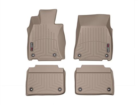 Weathertech مخصص FIRELLOLERS لوكزس LS-الصف الأول والثاني (44514-1-2) ، أسود in Kuwait