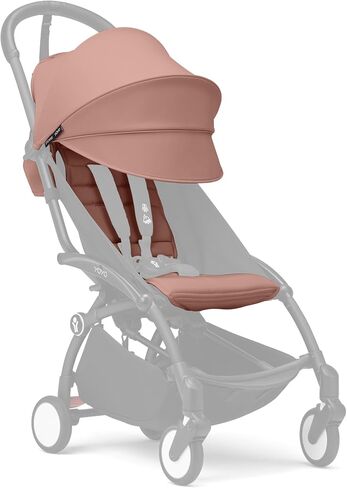 Stokke YOYO 6+ Color Pack, Aqua - Textiles Only: Seat Pad, Extendable Canopy & Zipped Back Pocket - Requires YOYO3 Frame (Sold Separately) in Kuwait