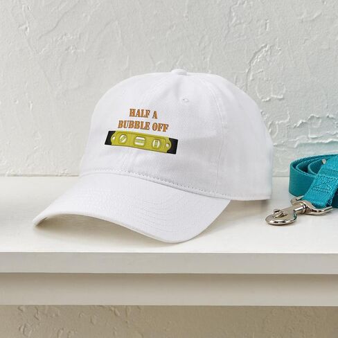 Cafepress نصف فقاعة قبالة غطاء البيسبول القابل للتعديل in Kuwait