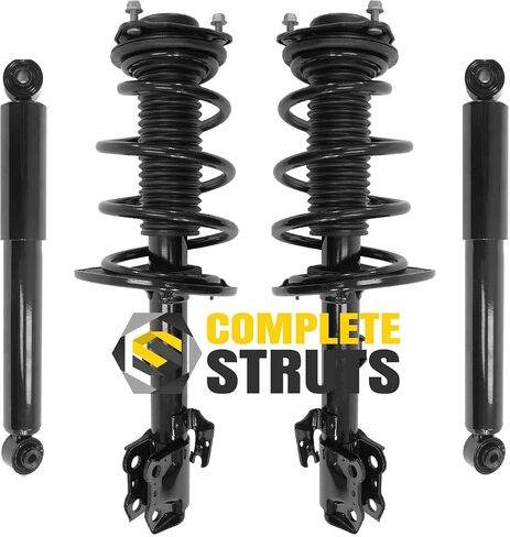 COMPLETESTRUTS - Front Complete Strut Assemblies with Coil Springs and Rear Shock Absorbers Replacement for 2014-2019 Toyota Highlander - Set of 4 in Saudi Arabia
