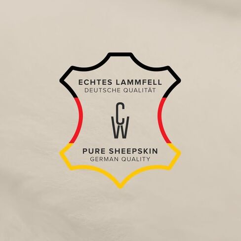 Werner Christ Baby Sheepskin footmuff Oslo Luxe for carrycot - Winter footmuff Made of Medical Fur (from 0 to 6 Months) for carrycot, Infant Carrier, Stroller in Kuwait