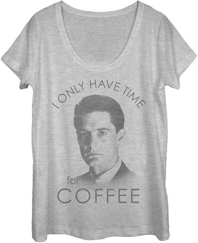Fifth Sun Twin Peaks Cooper Coffee Women's Short Sleeve Tee Shirt in Saudi Arabia