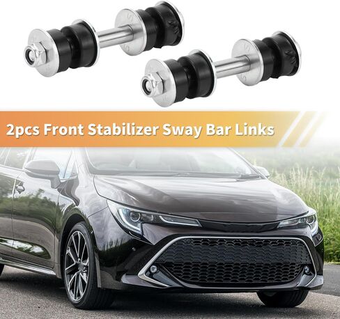 X AUTOHAUX 2pcs Front Sway Bar Links Stabilizer Link Kit for Toyota Echo 2000-2005 for Scion XB 04-06 No.4881952010/9094802179/9094802178/4881752010/9418210800 in Saudi Arabia